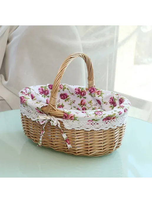 Корзина для пикника на 2 персоны, 1 предмет 26*20*13, 26x20