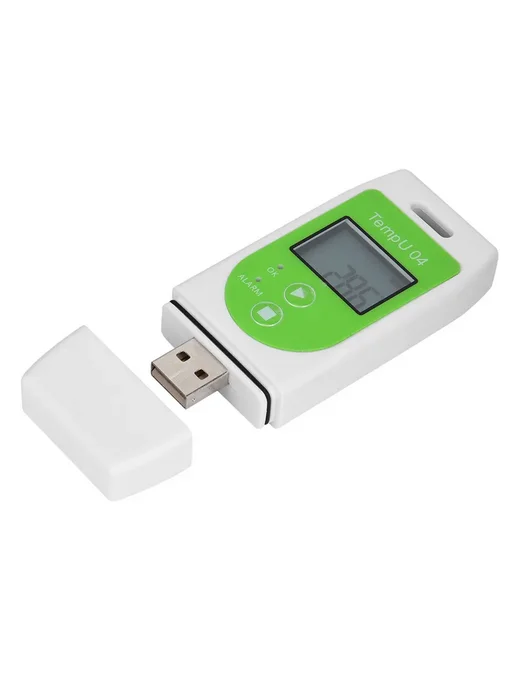 Логгер температуры TempU04 USB PDF Белый, белый