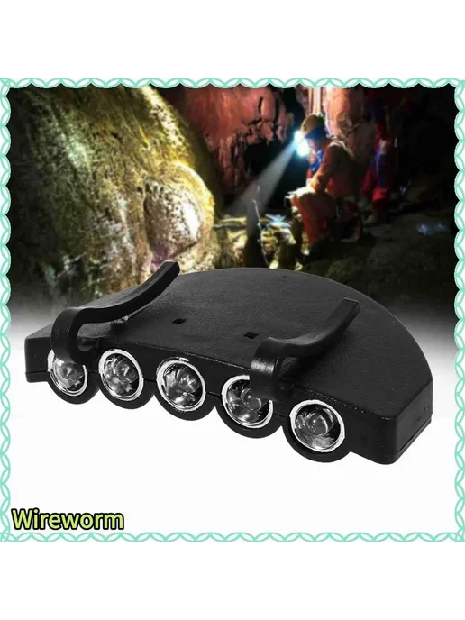 Подводный фонарь 5LED Черный Фонарь, черный