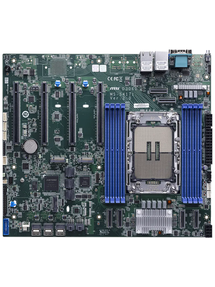 Материнская плата D3060GB2N-1G LGA 4710 SoC (System on Chip) MSI 796416791 купить за 61 221 ₽ в интернет‑магазине Wildberries