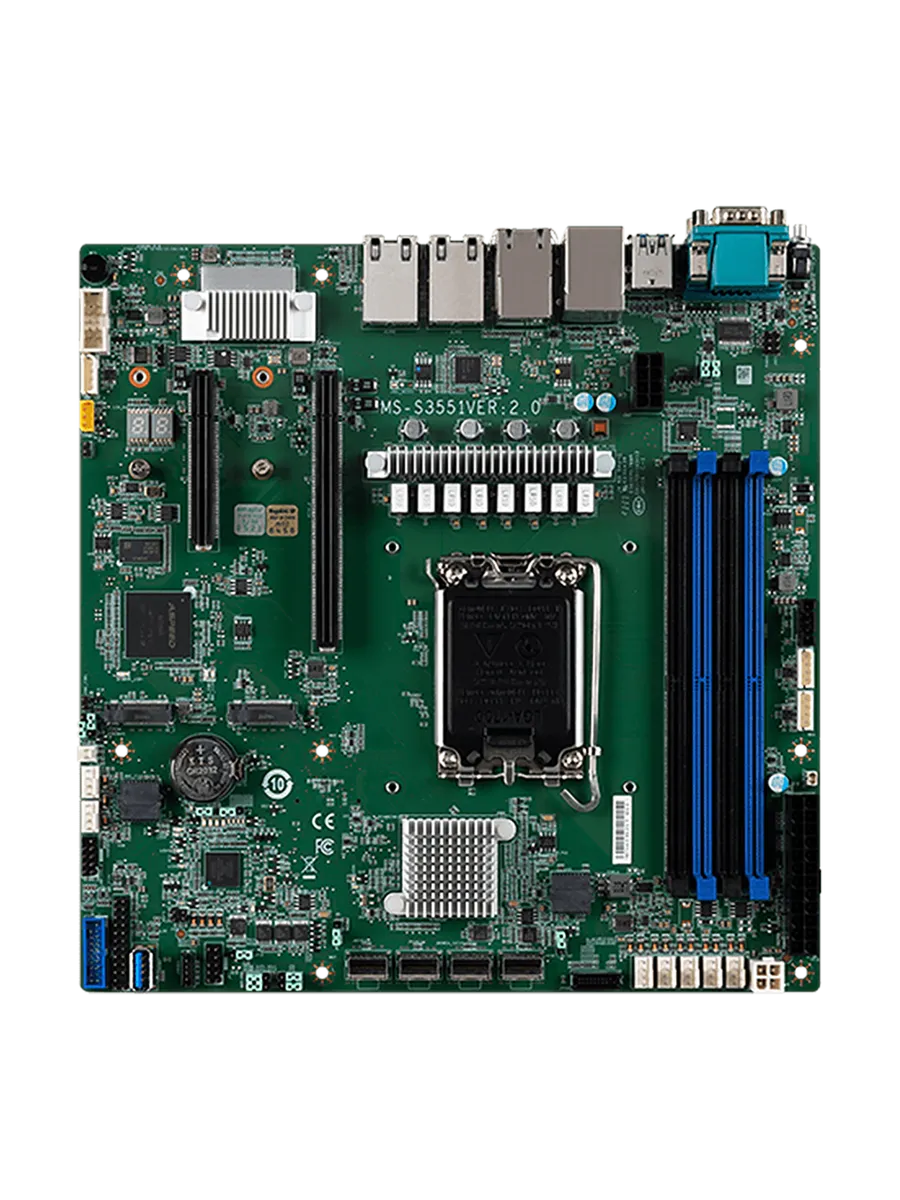 MSI Материнская плата D1500(D1500GB4N-10G-HE) LGA1700 Intel C266