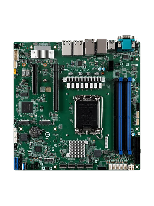 MSI Материнская плата D1500(D1500GB4N-10G-HE) LGA1700 Intel C266, вариант