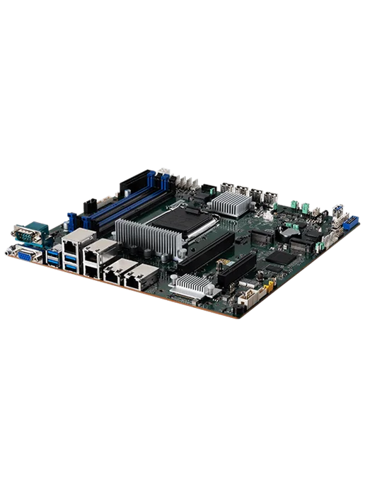 MSI Материнская плата D1500(D1500GB4N-10G-HE) LGA1700 Intel C266, вариант, фото 2
