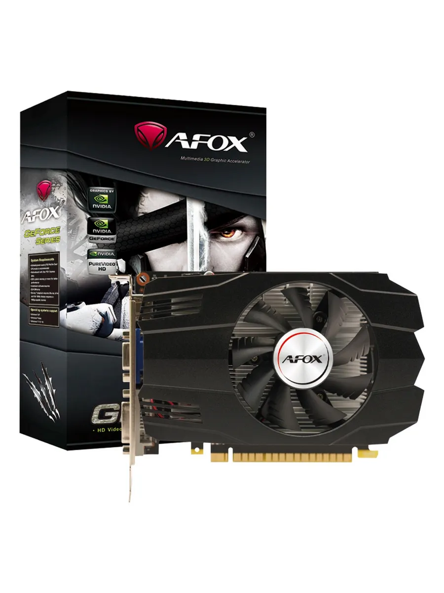 AFOX Видеокарта GTX 750 Ti 4 ГБ RTL (AF750TI-4096D5H5-V3)