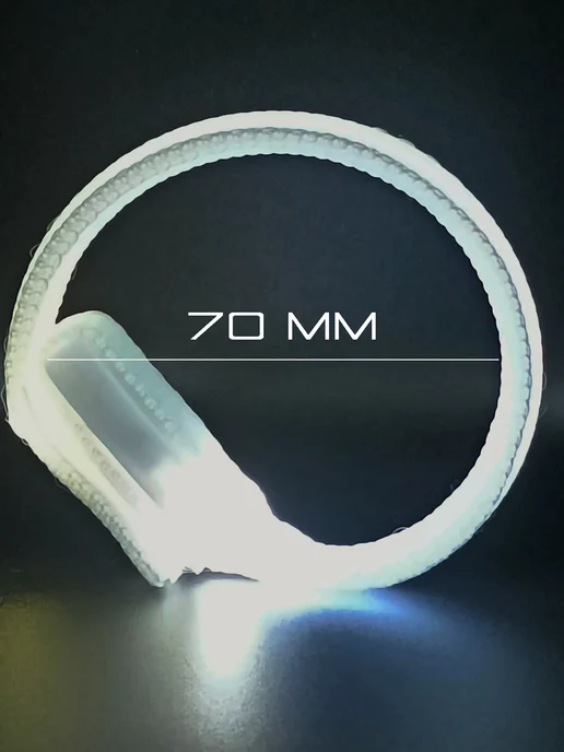 Браслет светящийся LED набор 5 цветов, 5 цв., фото 2