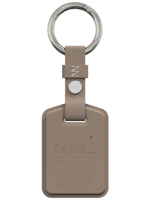 Magssory Bluetooth метка Ultima Geo Mini Tag с поддерж. Find My latte, бежевый, фото 2