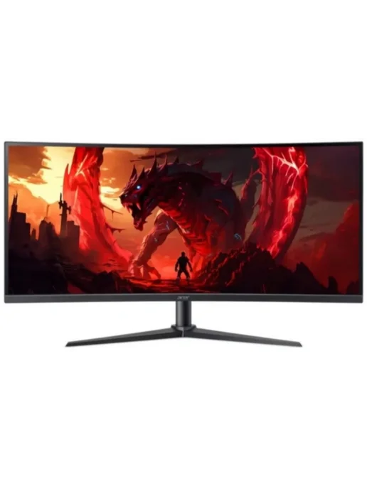 Acer 34" Монитор игровой Nitro XZ340CURJ0bmiiphx, 3440x1440, VA…, UWQHD VA 120, фото 2