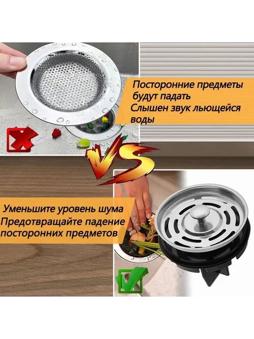 Измельчитель бытовых отходов Черный, черный, фото 5
