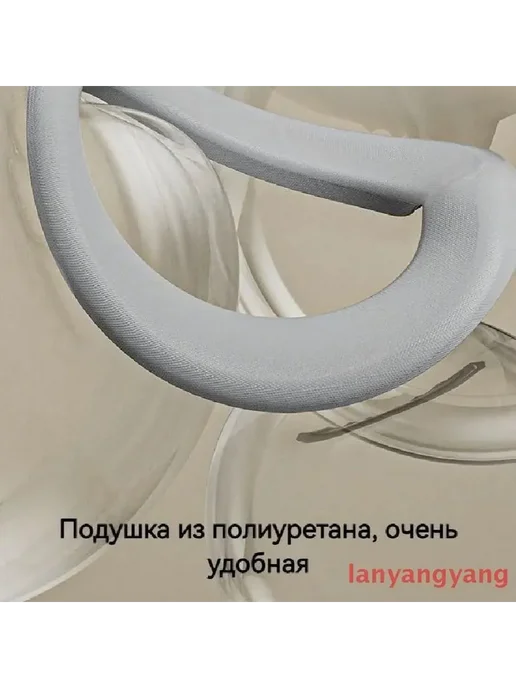 Детский умный туалет Белый Золотой, белый, фото 5