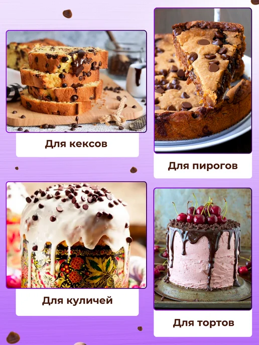 Шоколадные молочные капли для выпечки, вариант, фото 5