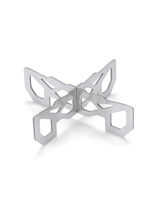 Кронштейн для газовой плиты из нерж Steel для кемпинга, вариант, фото 3