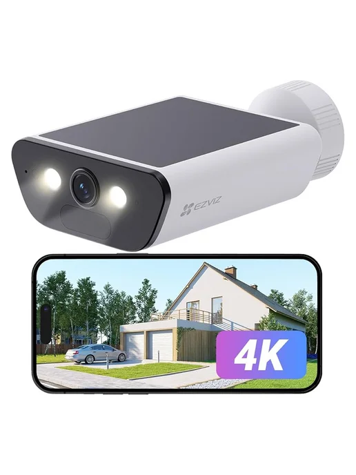 Ezviz 8MP WiFi Камера, автономная, белый, фото 3
