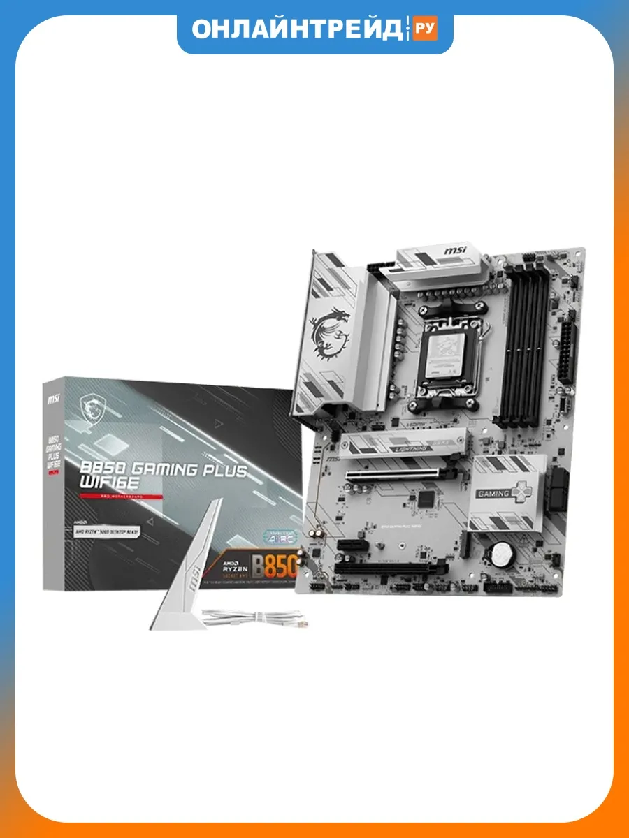 MSI Материнская плата B850 GAMING PLUS WIFI6E (AM5, ATX)