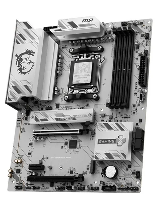 MSI MPG B850 EDGE TI WIFI AM5 DDR5 Материнская плата, белый, фото 3