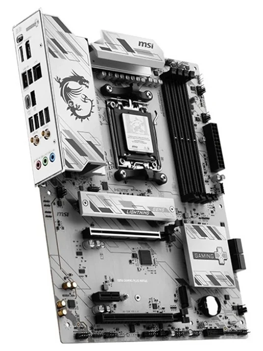 MSI MPG B850 EDGE TI WIFI AM5 DDR5 Материнская плата, белый, фото 4