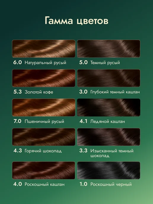 Only Bio Краска для волос золотой кофе 5.3, золотой, фото 5