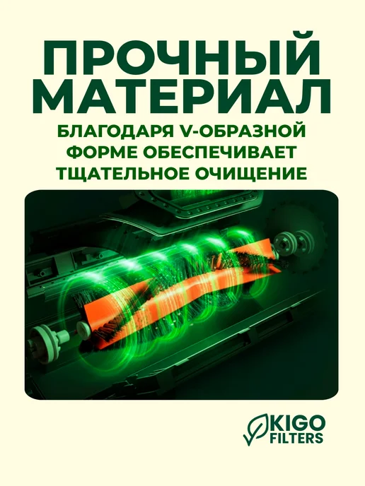 Комплект аксессуаров на робот-пылесос Dreame F10 Plus - 8 шт, 8 шт, фото 6