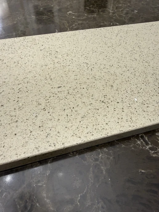 Deco_boards Доска разделочная каменная из кварца для кухни, бежевый, фото 6