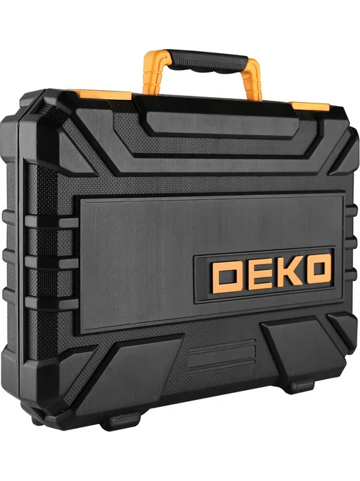 DEKO Универсальный набор инструмента для дома и авто TZDR82, черный, фото 4