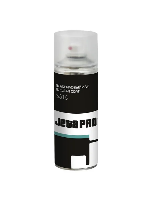 JETA PRO 1К лак автомобильный, акриловый, глянцевый, 400 мл, 400 мл