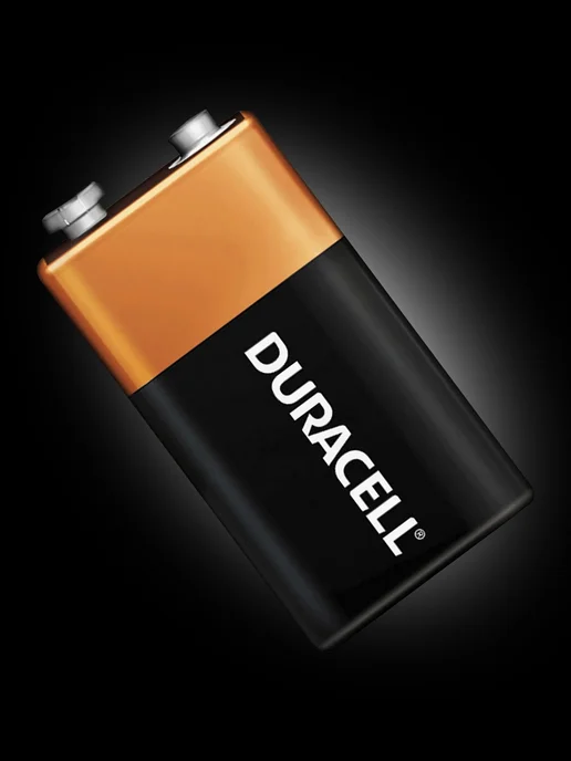 DURACELL Батарейка крона 9V, 6LR61, алкалиновая щелочная 8 штук, 1 шт, фото 2