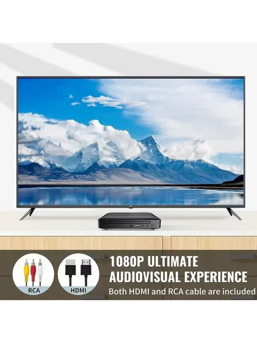 CD DVD плеер M218 HDMI USB Черный M218, черный, фото 6