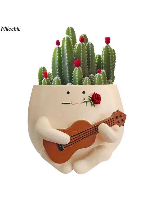 Горшок для цветов Milochic "Бочка" 8 4 см х 13 см 1 шт, 1 шт, фото 6