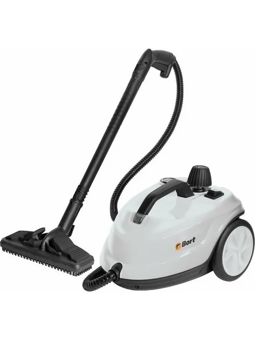 BORT Пароочиститель для дома мощный BDR-5000 Turbo, белый, фото 2