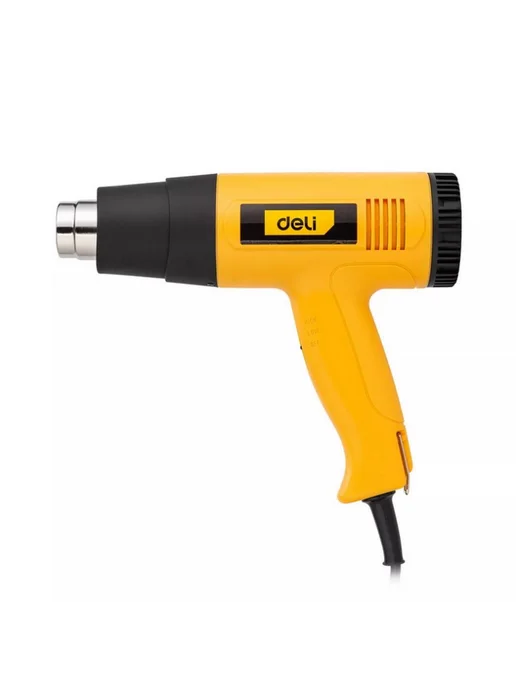 Deli Tools Фен технический Deli DL391202 (2000Вт, рабочая температура 1, 2000 Вт