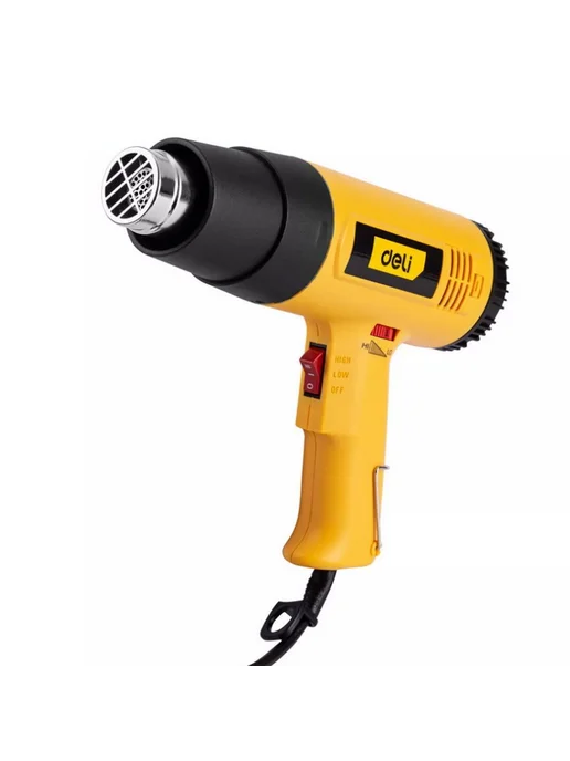 Deli Tools Фен технический Deli DL5318 (1600Вт, рабочая температура 100, 1600 Вт