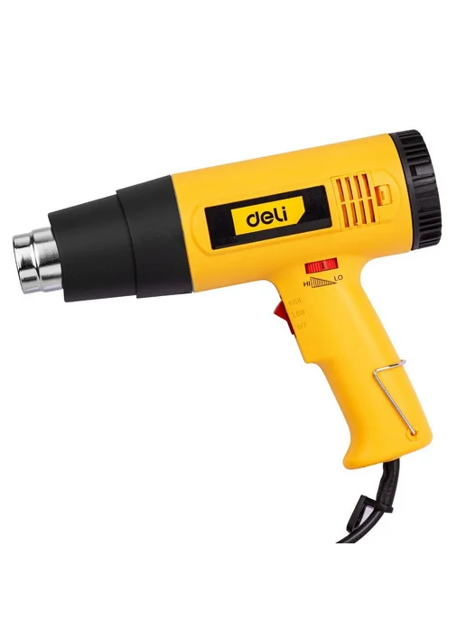 Deli Tools Фен технический Deli DL5318 (1600Вт, рабочая температура 100, 1600 Вт, фото 3