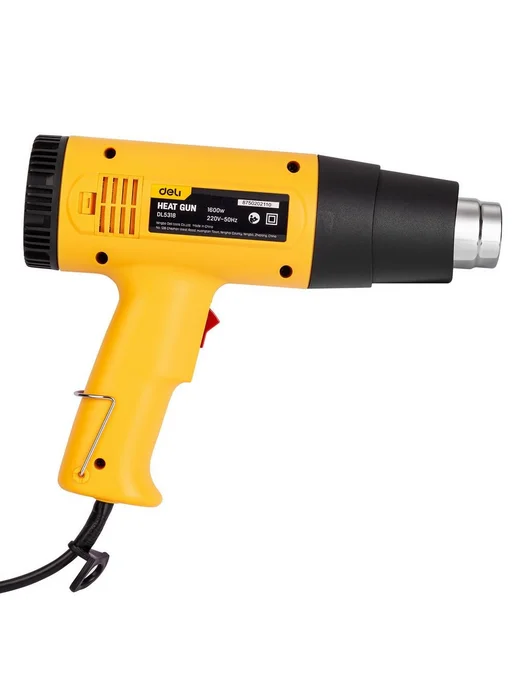 Deli Tools Фен технический Deli DL5318 (1600Вт, рабочая температура 100, 1600 Вт, фото 5