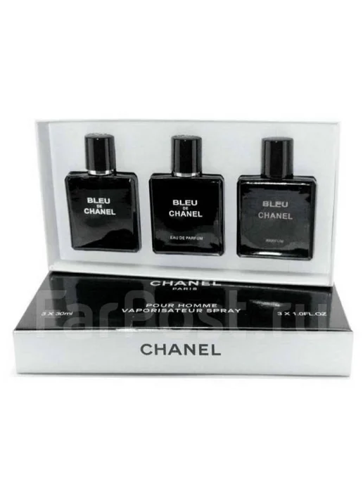 Подарочный набор духов Chanel Bleu de Chanel 3 по 30 мл, 30 мл