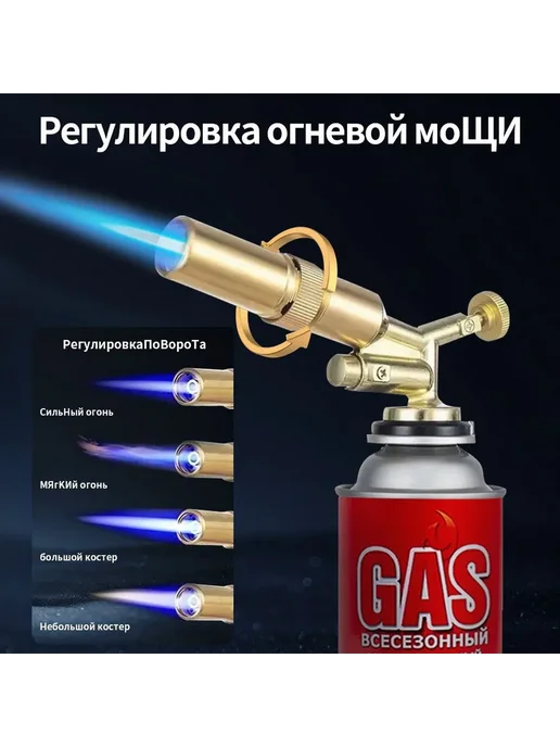 Туристическая газовая горелка Spitfire Медь, вариант, фото 3