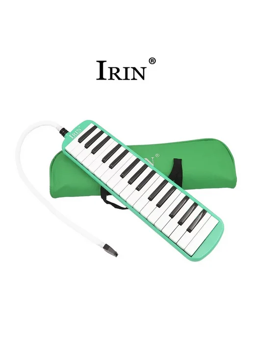 Мелодика 32 клавиши для начинающих зеленый melodica, зеленый