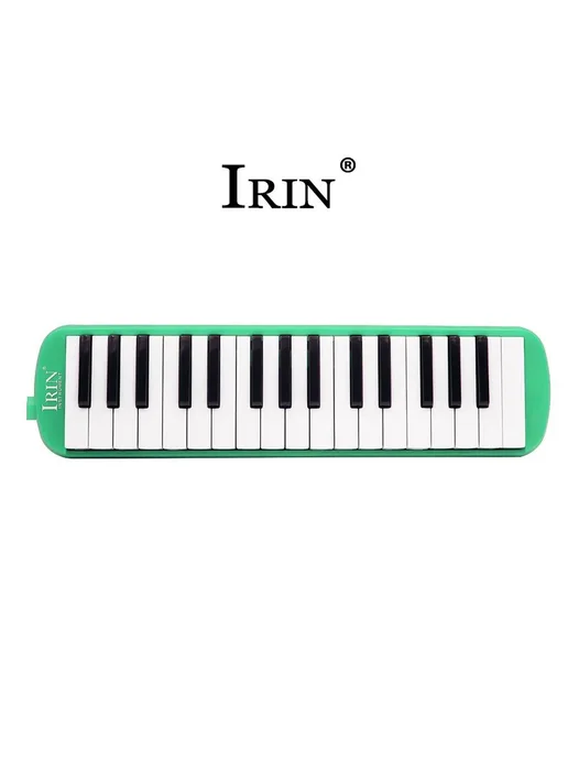 Мелодика 32 клавиши для начинающих зеленый melodica, зеленый, фото 5