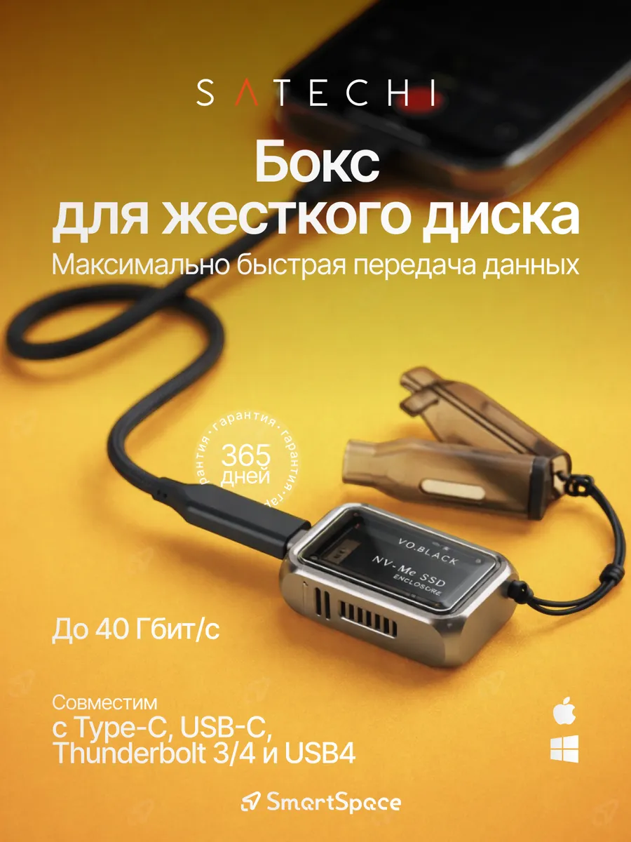 Бокс для жесткого диска Mini NVMe