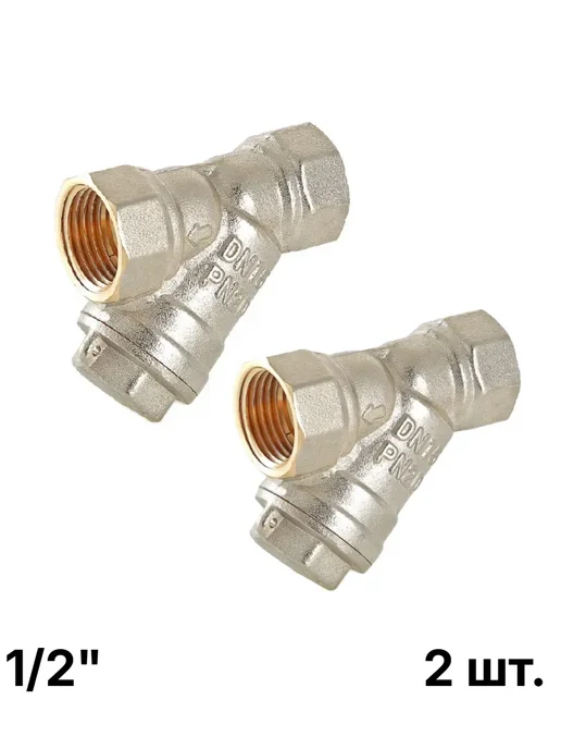 Valtec Фильтр косой механической очистки 1 2", 2 шт