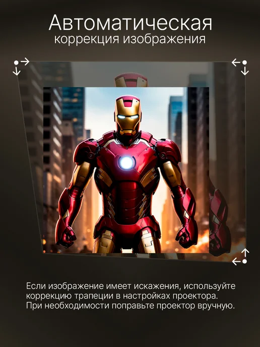 SolvingBest Проектор для фильмов домашний кинотеатр, серый, фото 4