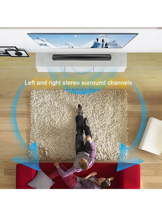 Звуковая панель Bluetooth черный Звуковая панель, черный, фото 6
