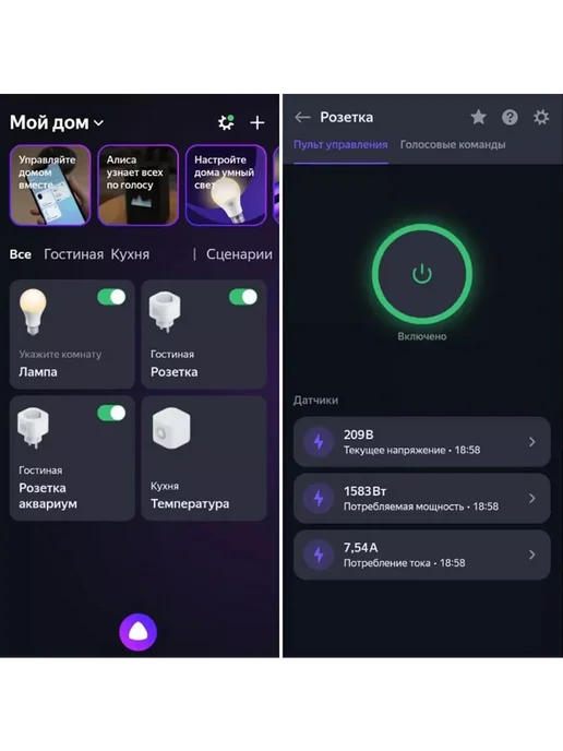 Умная розетка WiFi Tuya (Алиса, Google Home, Маруся) Белый, белый, фото 3