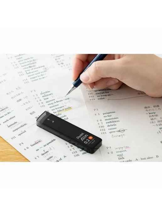 Pentel Грифель 0 5 мм твердость 3B (3M) 3B, вариант, фото 5