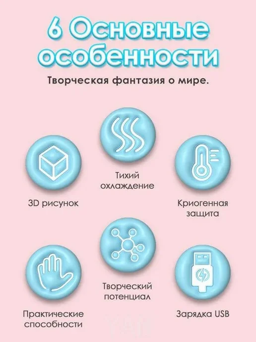 беспроводная 3d-ручка, синий, фото 2