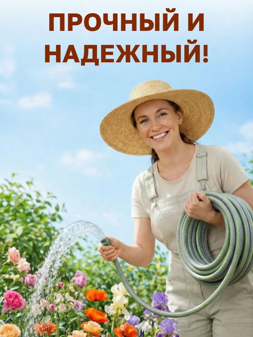 GT Шланг поливочный 3 4 бухта 20 метров, вариант, фото 2