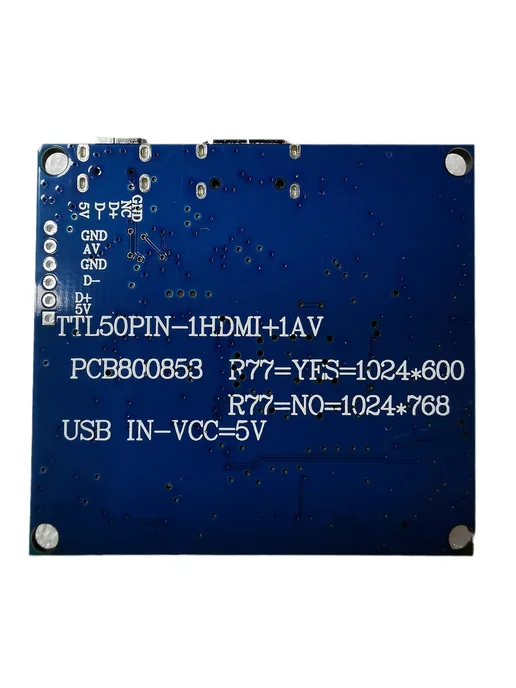 Плата драйвера LVDS 40Pin EDP для экрана 1024x600 768, 1024x600, фото 2