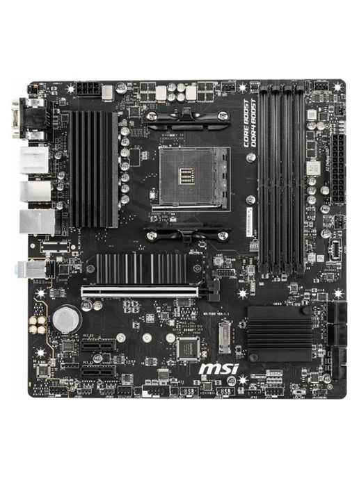 MSI Материнская плата B550M PRO-VDH (B550M PRO-VDH), PRO-VDH AM4 mATX, фото 2