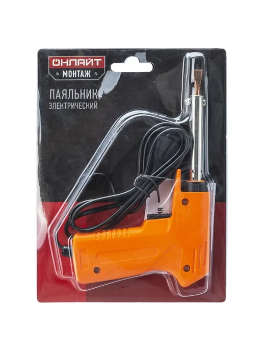 ОНЛАЙТ Паяльник-пистолет 80 840 OSE-Pep01-70W-KP 70Вт конус, 70 Вт, фото 2