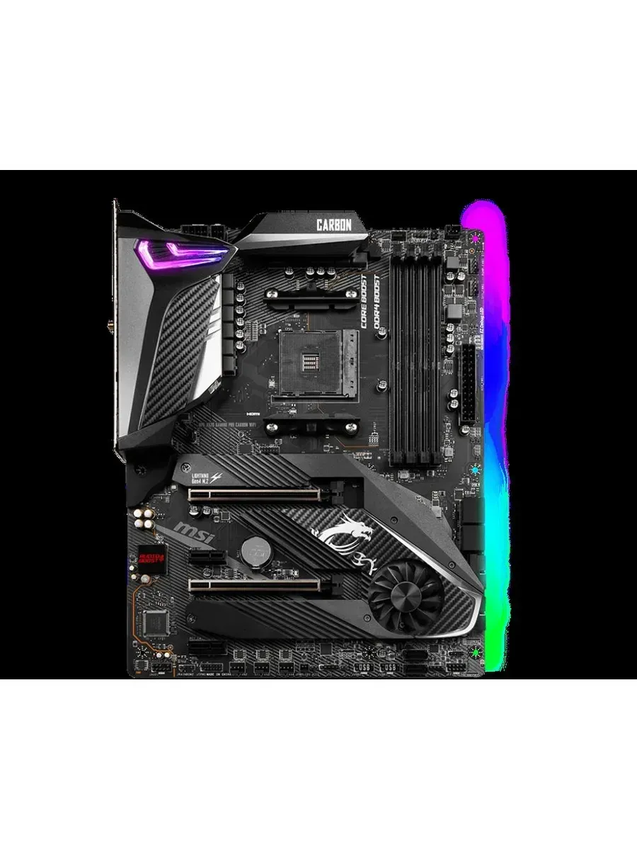 MSI Материнская плата MPG X570 GAMING PRO CARBON WIFI AM4-