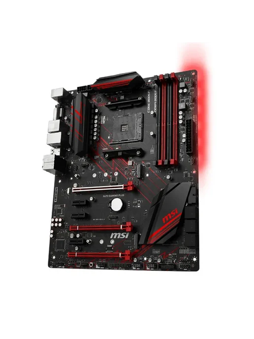 MSI Материнская плата X470 GAMING PLUS AM4 DDR4 ATX-, вариант, фото 2
