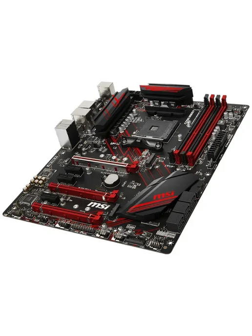 MSI Материнская плата X470 GAMING PLUS AM4 DDR4 ATX-, вариант, фото 3
